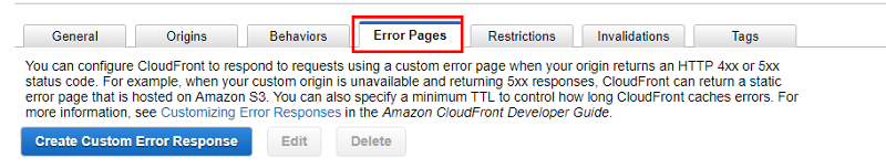 CloudFront, Error Cache 삽질기